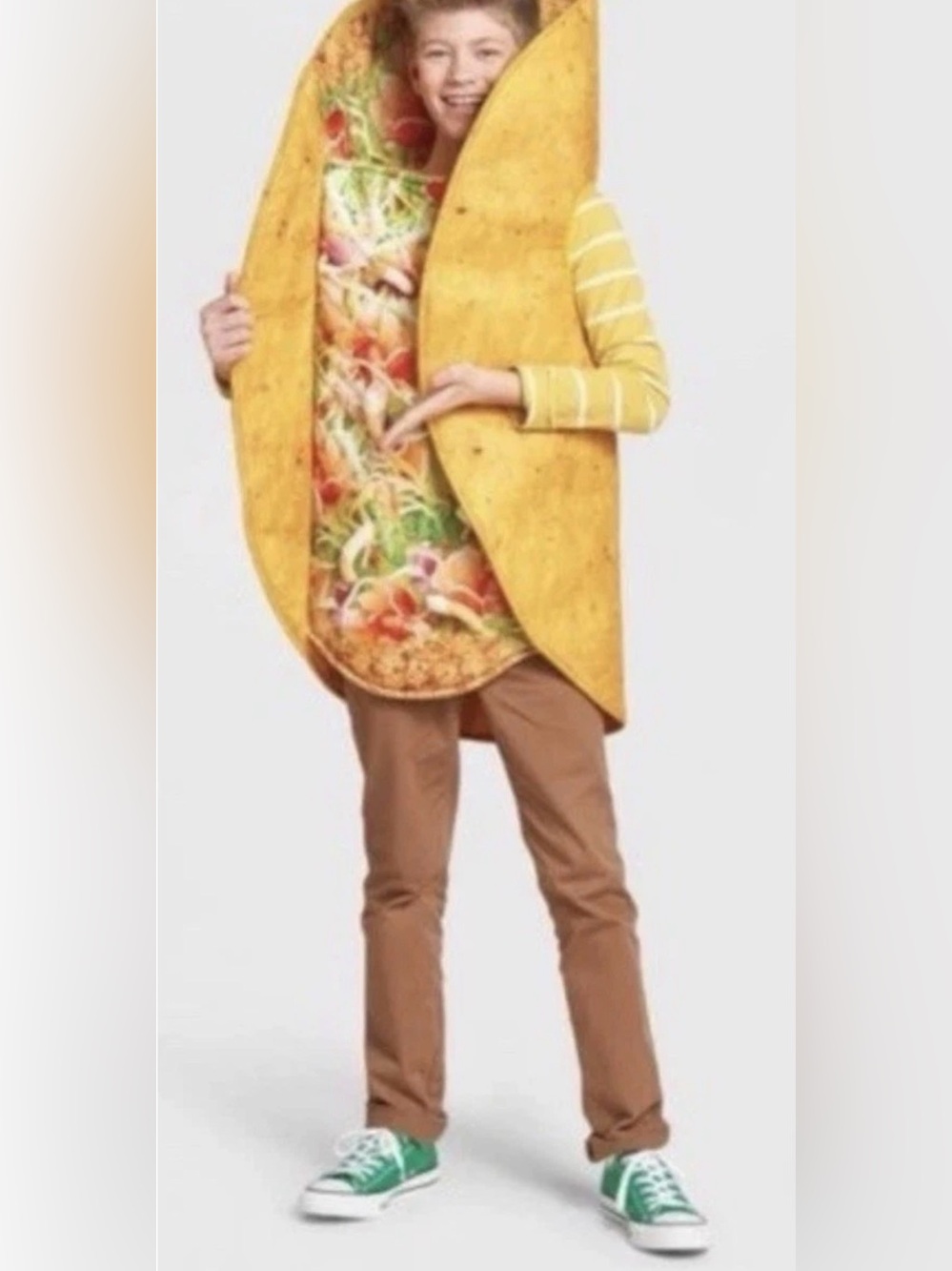NWOT Hyde & EEK! Kids & Adult Taco Costume One Size Fits Most